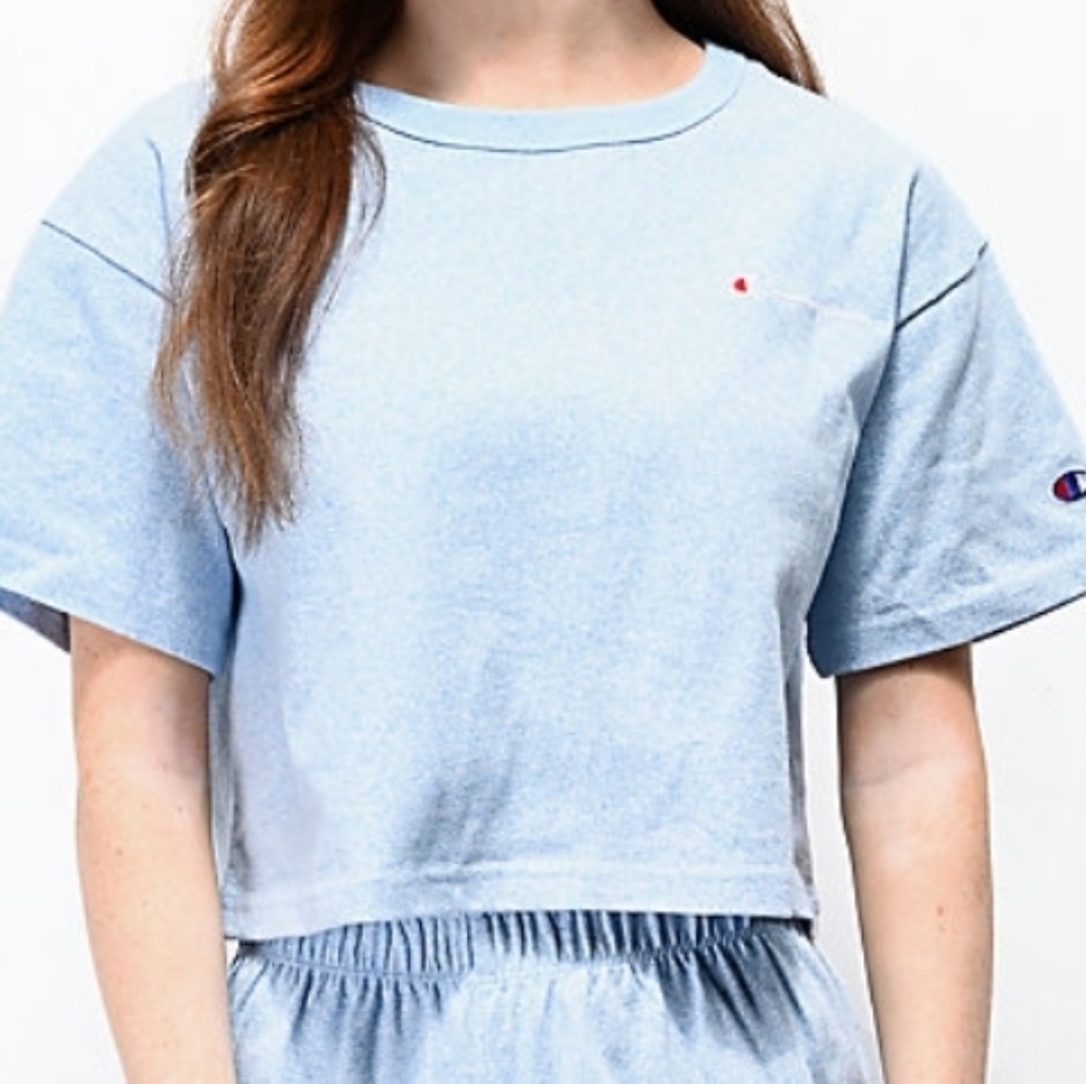 Champion Cropped Tee - Large